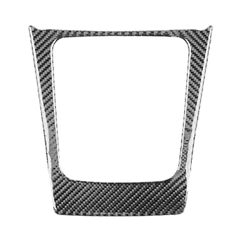 Auto Carbon Fiber Central Gear Shift Panel Control Panel Decal Interior Modification for 2013-2018