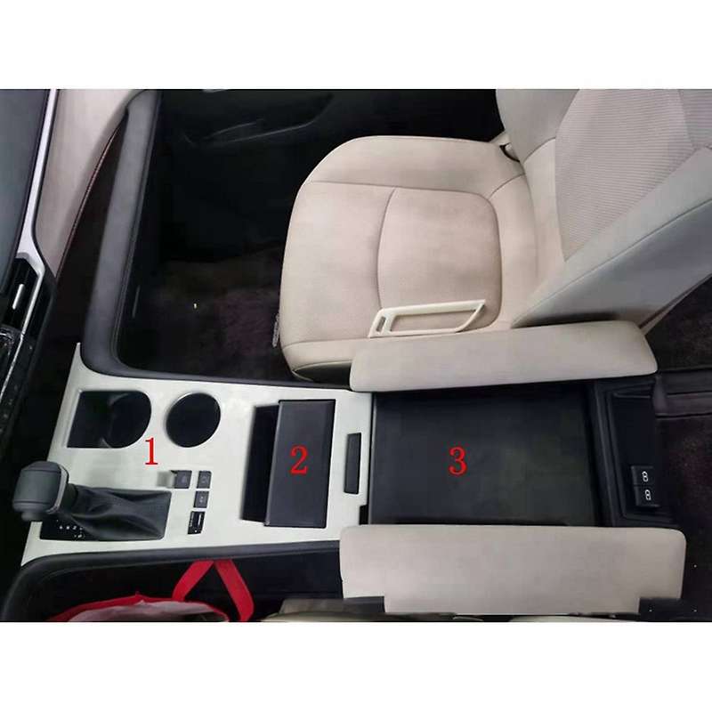 Auto Carbon Fiber Central Gear Shift Panel Control Panel Decal Interior Modification for Sienna 2021