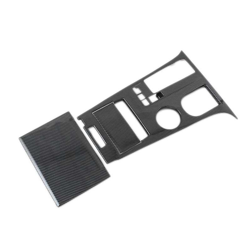 Auto Carbon Fiber Central Gear Shift Panel Control Panel Decal Interior Modification for Sienna 2021