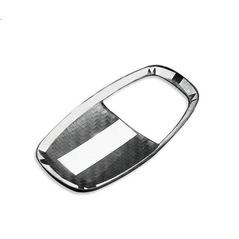 Auto Carbon Fiber Gear Shift Knob Cover Sticker Trim for Charger 2015-2020 Accessories Red