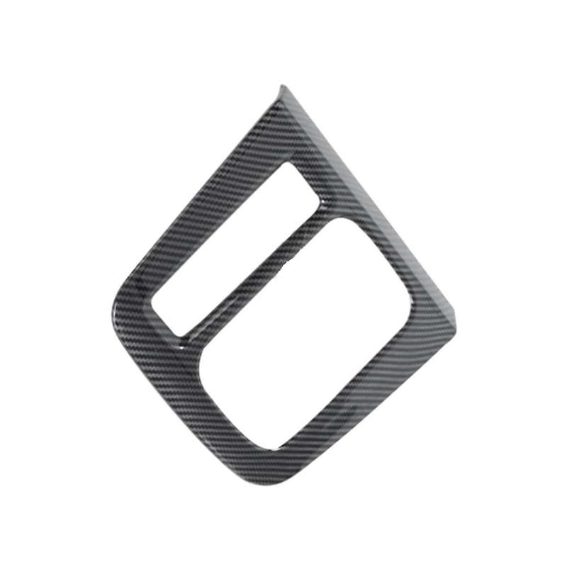 Auto Center Console Gear Panel Cover Trim Gear Shift Panel Frame Car Interior Decoration Sticker - C