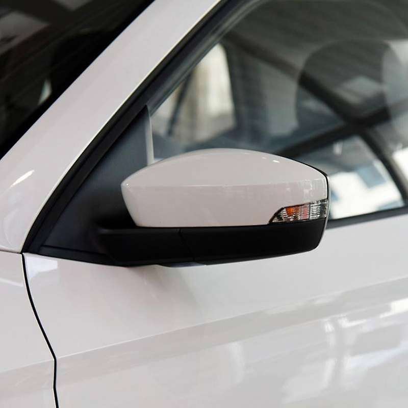 Auto Chrome Rearview Mirror Cover Reverse Mirror Shell Mirror Case Housing for Rapid 2017-2020 Fabia