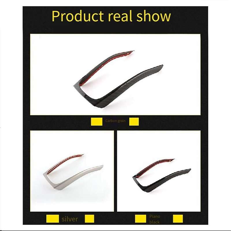 Auto Console Gear Frame Interior Decoration Accessories for 09-16 A4l/a5 S4 S5 Car Modification Carb