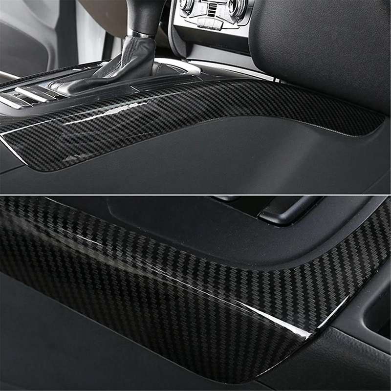 Auto Console Gear Frame Interior Decoration Accessories for 09-16 A4l/a5 S4 S5 Car Modification Carb