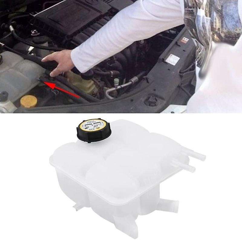 Auto Coolant Recovery Tank Expansion Bottle Reservoir for 3 2004-2012 LF8B-15-350B Overflow Tank Res