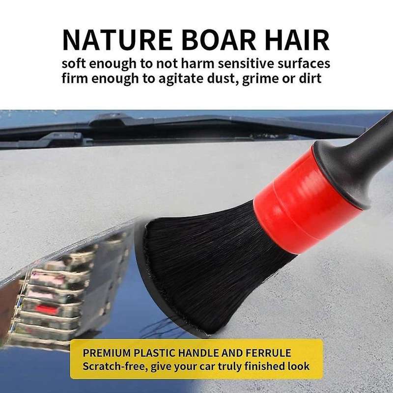 Auto Detailing Brush for Cleaning Wheels,detail Brush Car Detailing Kit Detail Brushes for Auto Det