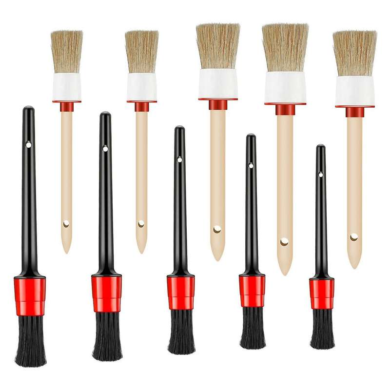 Auto Detailing Brush for Cleaning Wheels,detail Brush Car Detailing Kit Detail Brushes for Auto Det