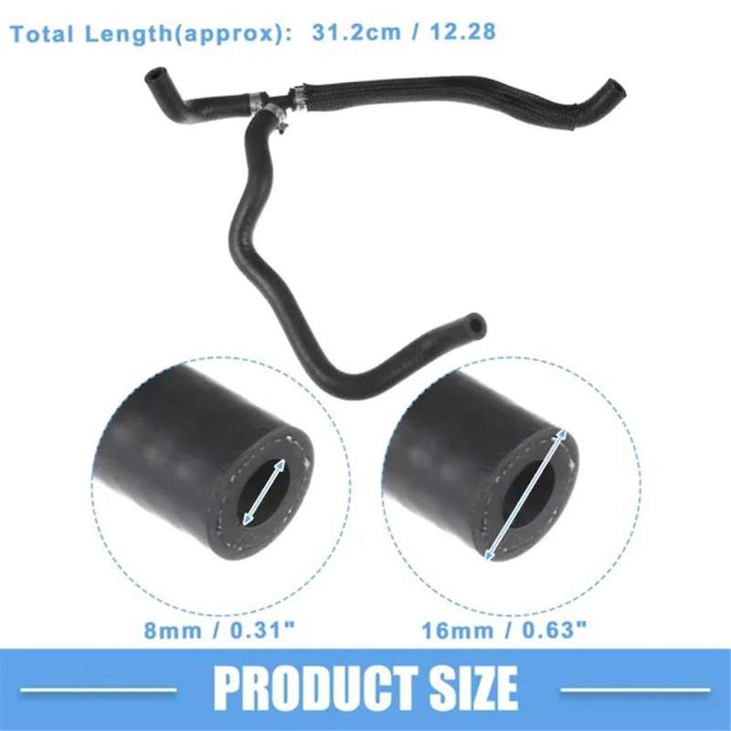 Auto Engine Cooler Hose 17127576363 for F07 F10 F11 550I F12 F13 650I F01 F02 F03 F04 750I E70 E71 E