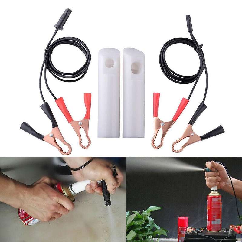 Auto Fuel Injector Nozzle Cleaner Adapter Diy Cleaning Tool Universal Car Kit Set Universal