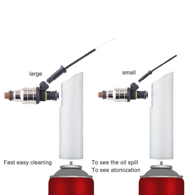 Auto Fuel Injector Nozzle Cleaner Adapter Diy Cleaning Tool Universal Car Kit Set Universal