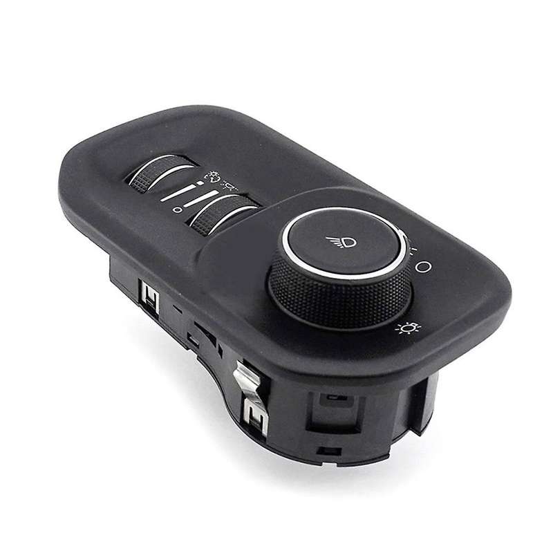 Auto Headlight Switch 8Pins Fog Light Lamp Control Switch for Ram 1500 2500 3500 2019-2021 68401933A
