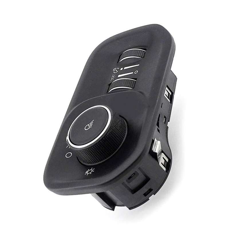 Auto Headlight Switch 8Pins Fog Light Lamp Control Switch for Ram 1500 2500 3500 2019-2021 68401933A
