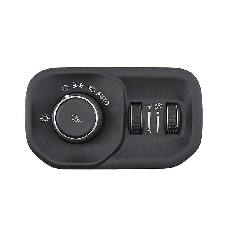 Auto Headlight Switch 8Pins Fog Light Lamp Control Switch for Ram 1500 2500 3500 2019-2021 68401933A