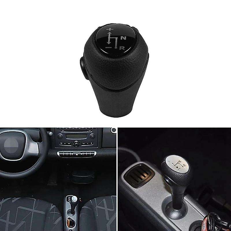 Auto Leather Gear Shift Knob Compatible Mercedes Benz Smart Compatibletwo Roadster