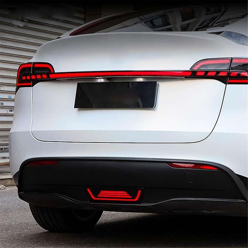 Auto LED Rear Brake Light Warning Signal Light Streamer Pilot Light Anti-Rear Collision Light for M