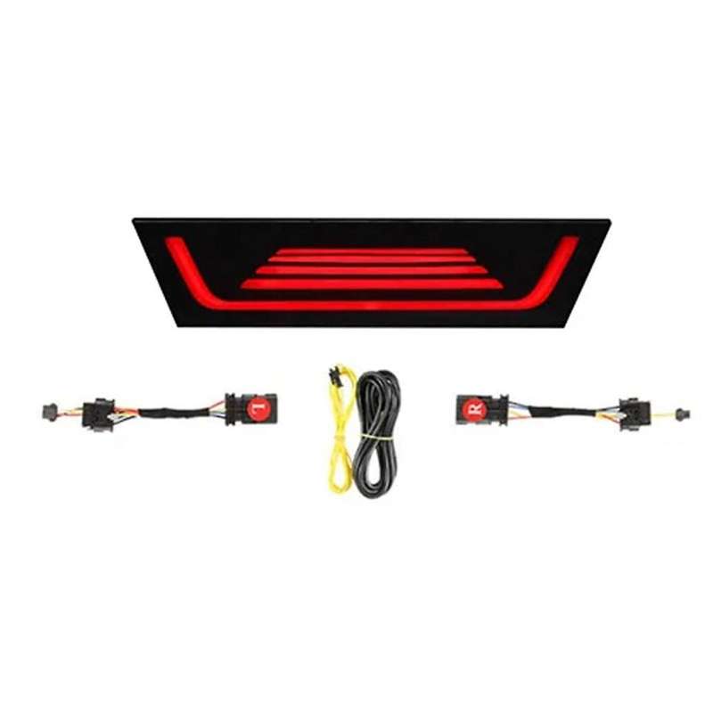 Auto LED Rear Brake Light Warning Signal Light Streamer Pilot Light Anti-Rear Collision Light for M
