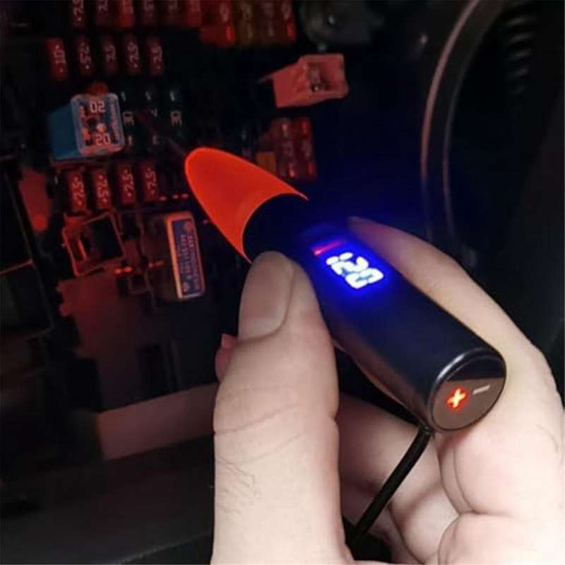Auto Led Test Light 2-30v Digital Display Fuse Tester Circuit Tester with Polarity Indicate Car Rep