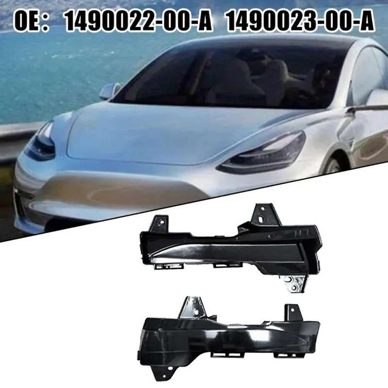 Auto Left Fog Light Frame Front Bumper Foglight Covers without Hole for 1490022-00-A Accessories