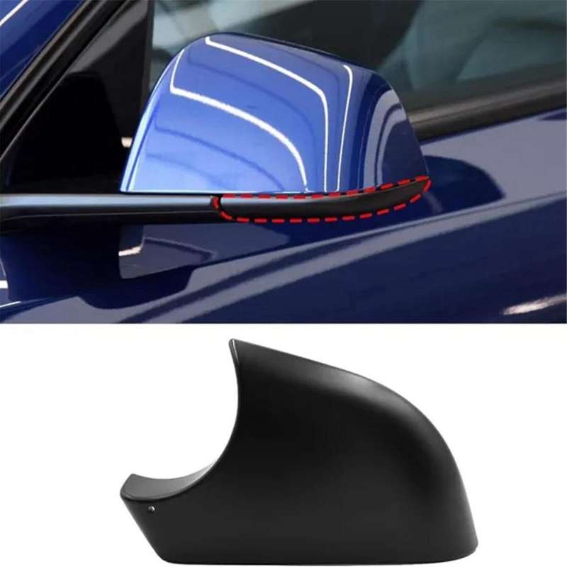 Auto Left Rearview Mirror Lower Base Rearview Mirror Bracket Reverse Mirror Bottom Case for Model Y