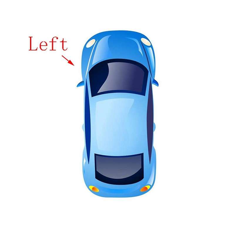 Auto Left Side Rearview Mirror Bottom Lower Holder Cover for - GLS ML W164 W166 X166 G Class R Clas