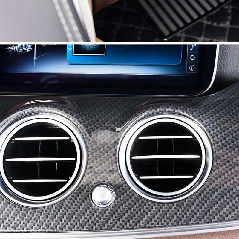 Auto Modified Dashboard Center Control Sticker Decoration for E-class E300l/200l 320l16-23 Center Co