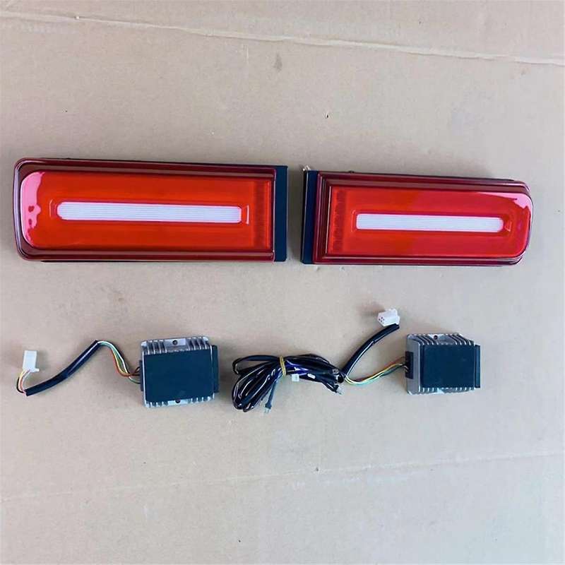 Auto New Red Taillight Modification with Driver for W463 G Class G500/550/600 08-18 Modified LED Tai