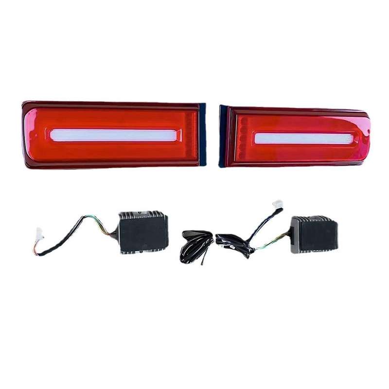 Auto New Red Taillight Modification with Driver for W463 G Class G500/550/600 08-18 Modified LED Tai