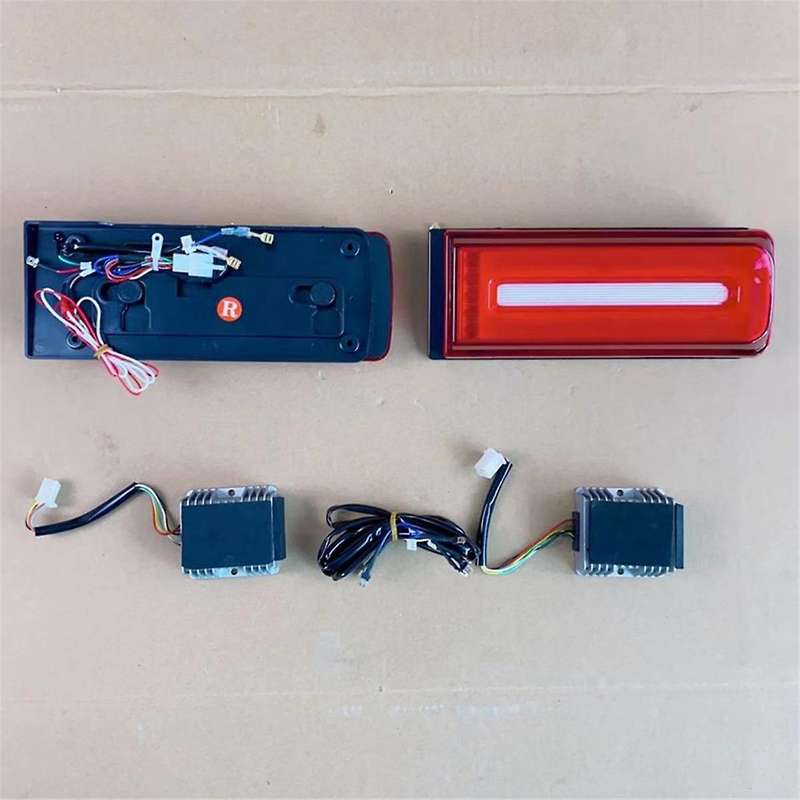 Auto New Red Taillight Modification with Driver for W463 G Class G500/550/600 08-18 Modified LED Tai