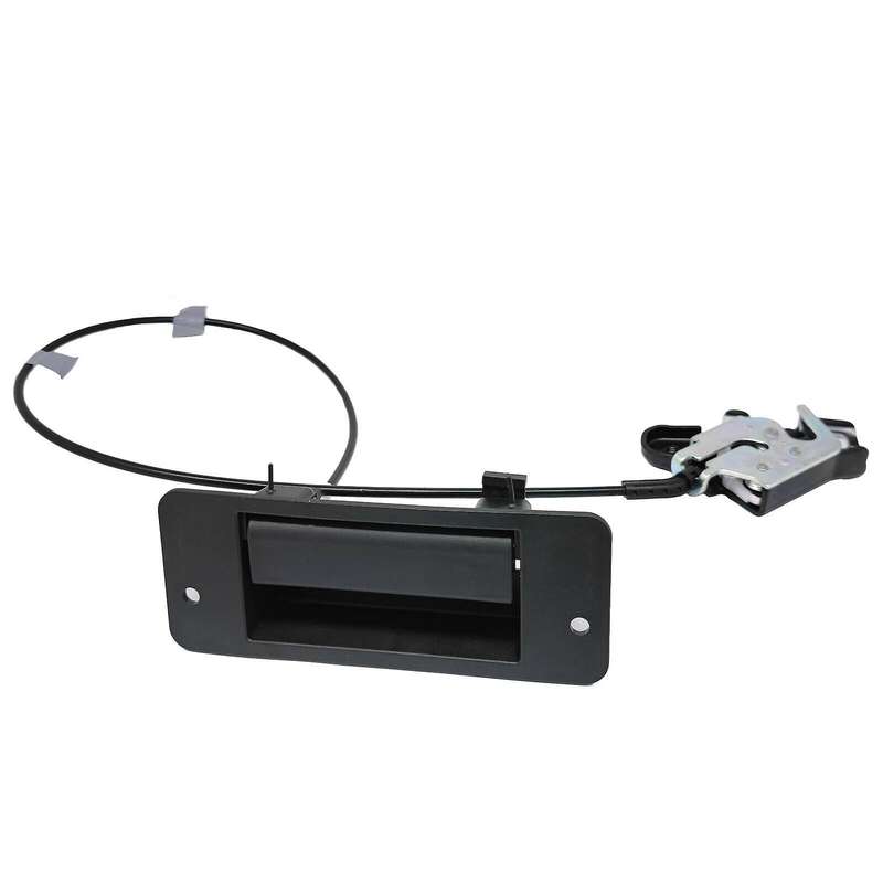 Auto Parts Car Door Handrail Hinged Rear Door Latch with Handle for 2010-2014 E-150 E-250 E-350 Supe