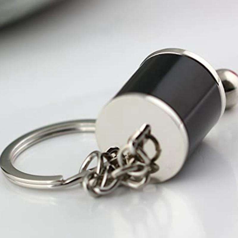 Auto Parts Model 6-Speed Manual Transmission Shift Lever Keychain Key Ring