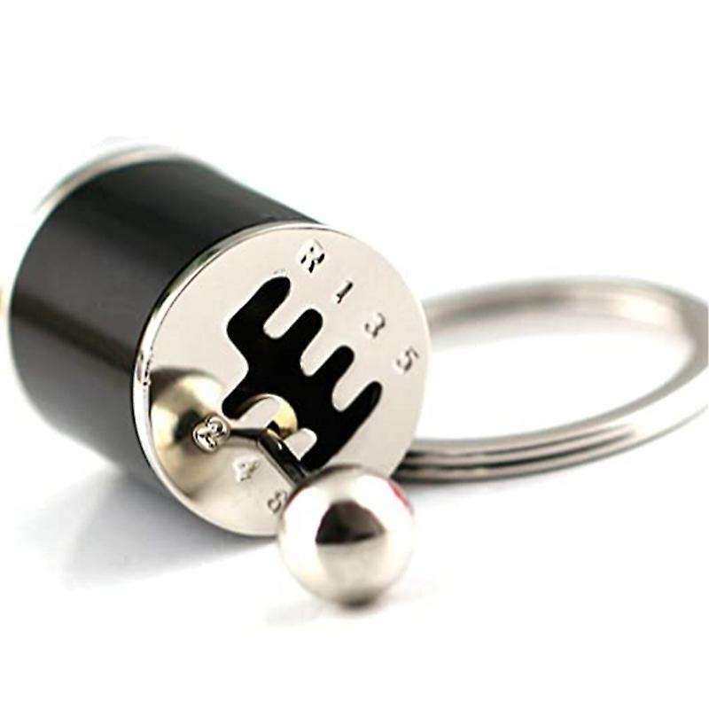 Auto Parts Model 6-Speed Manual Transmission Shift Lever Keychain Key Ring