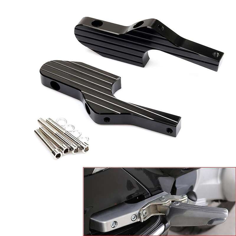 Auto Passenger Foot Peg Extensions Extended Footpegs Pedal Growth for GTS300 200 250 300 Titanium