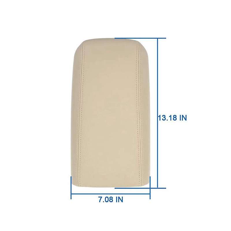 Auto Pu Leather Center Console Lid Beige Armrest Cover for Trailblazer 25998847 25998838