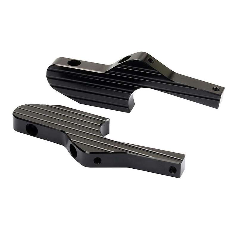 Auto Passenger Foot Peg Extensions Extended Footpegs Pedal Growth for GTS300 200 250 300 Black