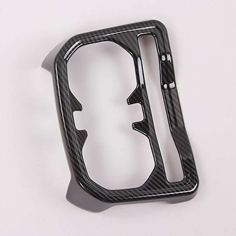 Auto Rear ABS Back Seat Water Cup Holder Cover Trim for JL 2018 2019 Accessories