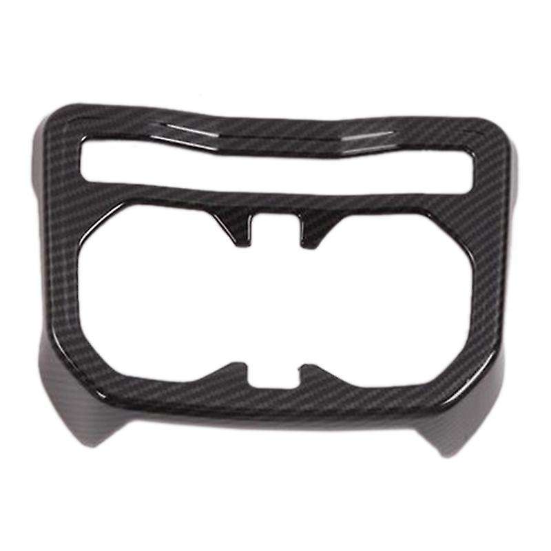 Auto Rear ABS Back Seat Water Cup Holder Cover Trim for JL 2018 2019 Accessories
