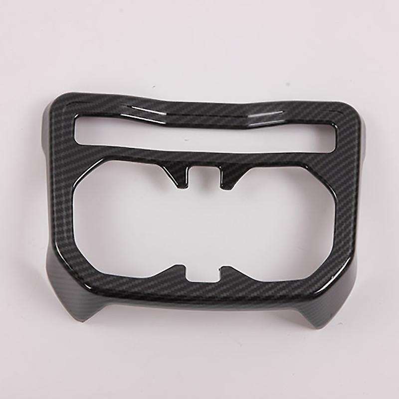 Auto Rear ABS Back Seat Water Cup Holder Cover Trim for JL 2018 2019 Accessories