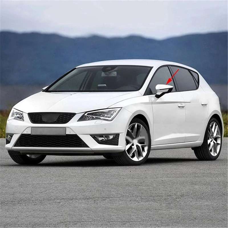 Auto Rear Mirror Cover Shell Cap Housing for Seat MK3 / FR / 2013-2020 MK5 Arona KJ7 5F0857537B