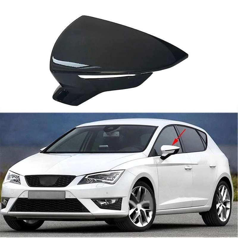Auto Rear Mirror Cover Shell Cap Housing for Seat MK3 / FR / 2013-2020 MK5 Arona KJ7 5F0857537B