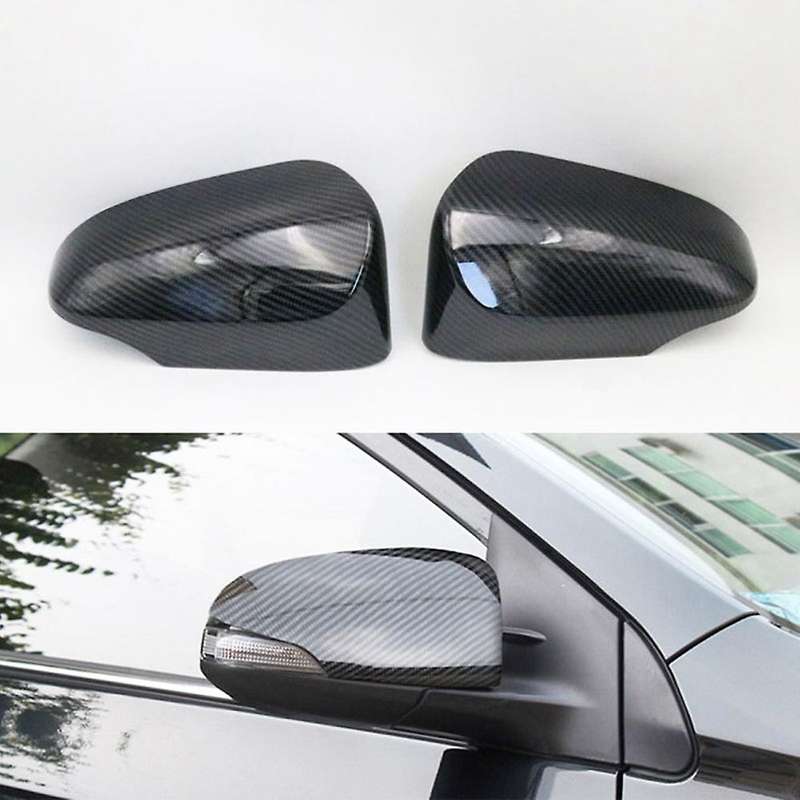 Auto Rearview Mirror Cover Reverse Mirror Shell Mirror Case Housing for Yaris 2012-2019 Car Accessor