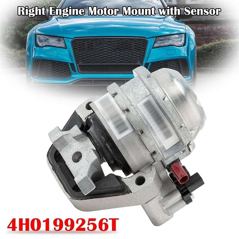 Auto Right Engine Motor Mount Bracket Engine Bracket Machine Foot Glue for A8 S8 S7 S7 RS6 RS7 4H019