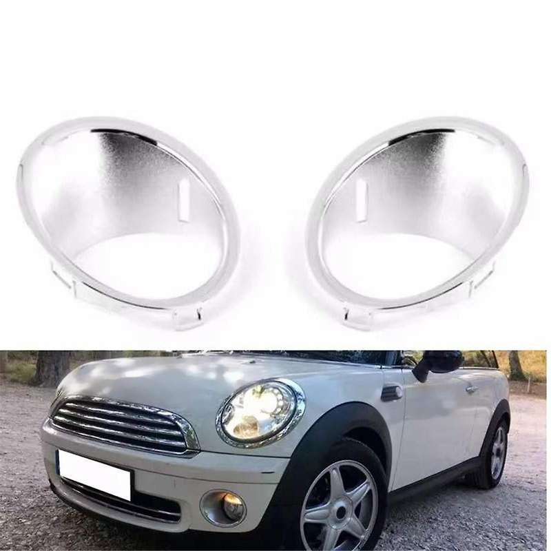 Auto Right Front Bumper Fog Light Electroplated Cover Decorative Ring Cover for R55 R56 R57 5111275