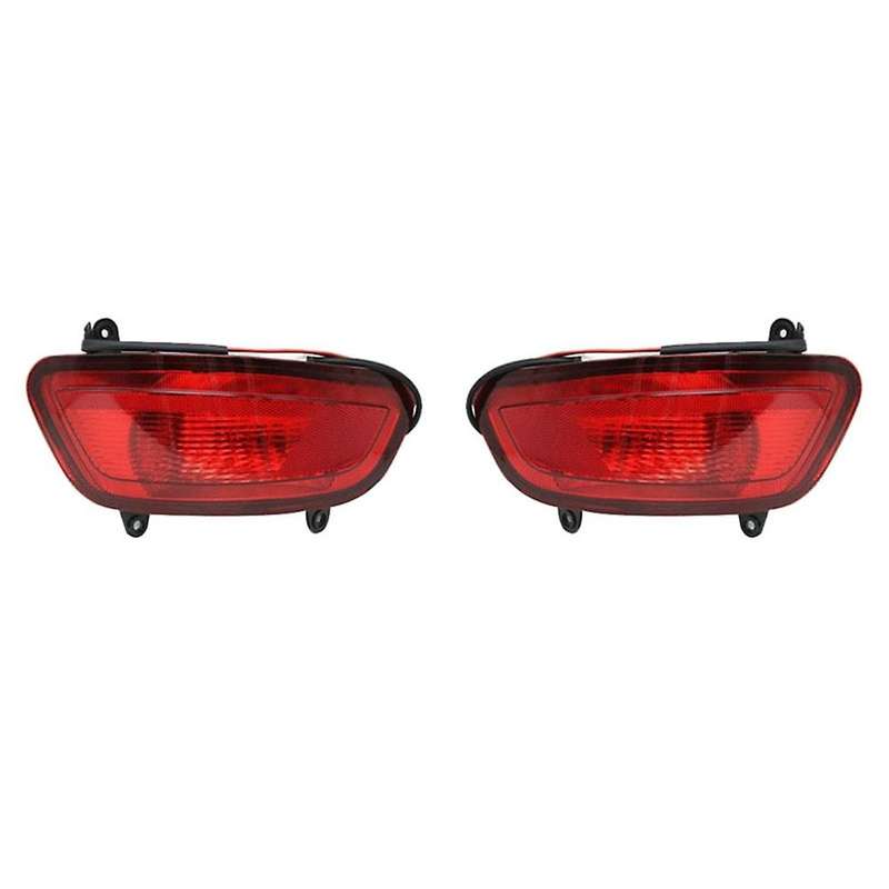 Auto Right Rear Bumper Fog Light Parking Warning Reflector Taillights Brake Lamp for Rein A
