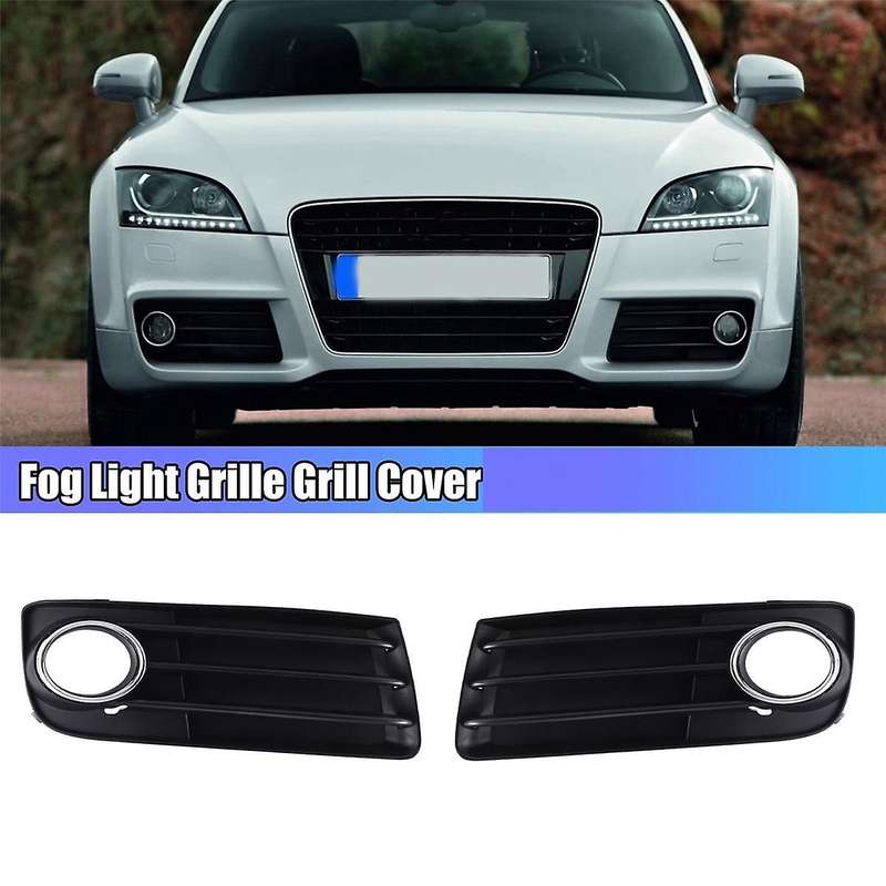 Auto Right Side Front Bumper Fog Light Grille Grill Cover for Tt 2011-2014 8j0807682j