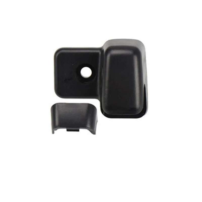 Auto Side Sun Visor Fixing Buckle for Mini R55 R56 R60 Buckle 51169812837 Black Front