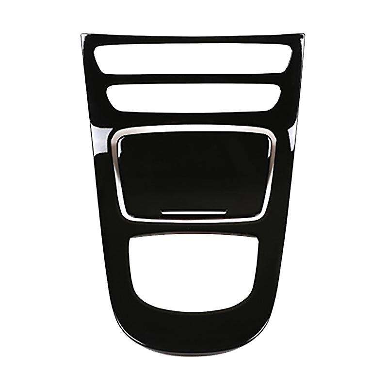 Auto Shiny Black Central Gear Panel Control Panel Decal Interior Modification for E Class W213 E260