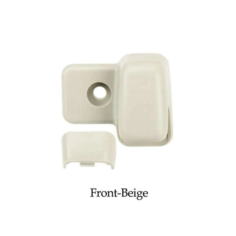 Auto Side Sun Visor Fixing Buckle for Mini R55 R56 R60 Buckle 51169812837 Beige Front