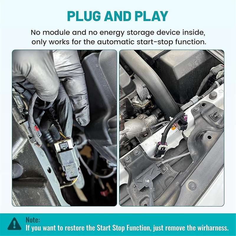 Auto Start Stop Deactivating Wire Harness for / CT6 XT4 XT5 XT6 2013-2018