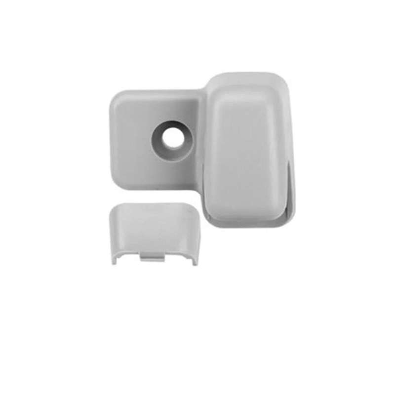 Auto Side Sun Visor Fixing Buckle for Mini R55 R56 R60 Buckle 51169812837 Grey Front
