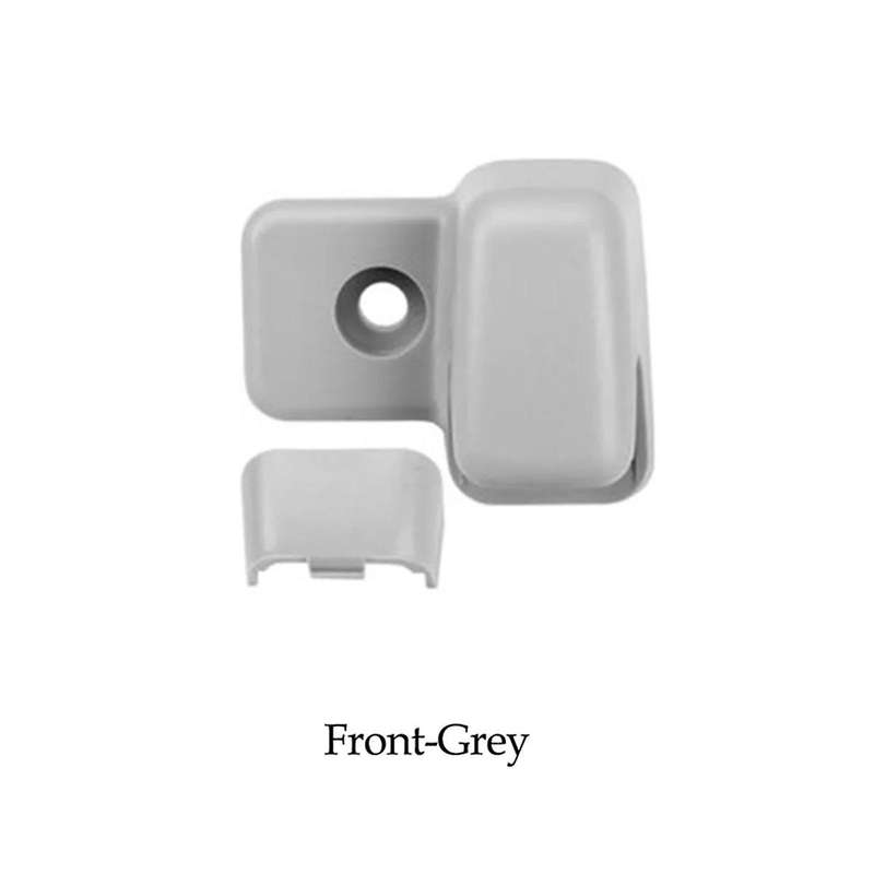 Auto Side Sun Visor Fixing Buckle for Mini R55 R56 R60 Buckle 51169812837 Grey Front